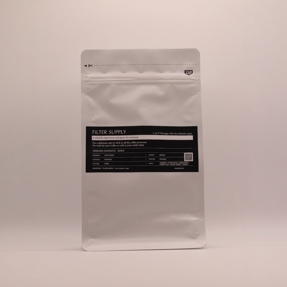 HONDURAS KUKURUCHO GEISHA 浅煎り リフィルパック