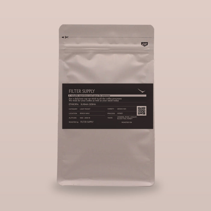 ETHIOPIA SURMA GESHA 浅煎り リフィルパック 50g