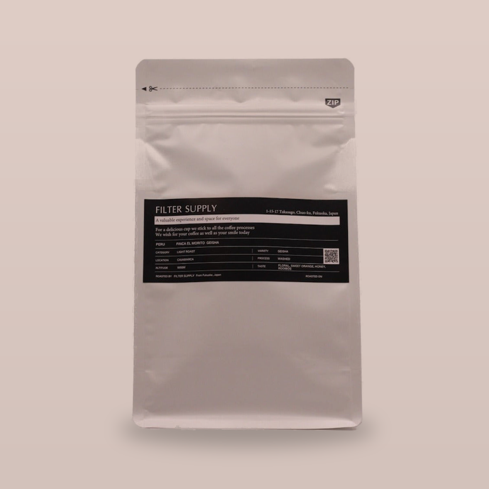 PERU FINCA EL MORITO GEISHA 浅煎り リフィルパック