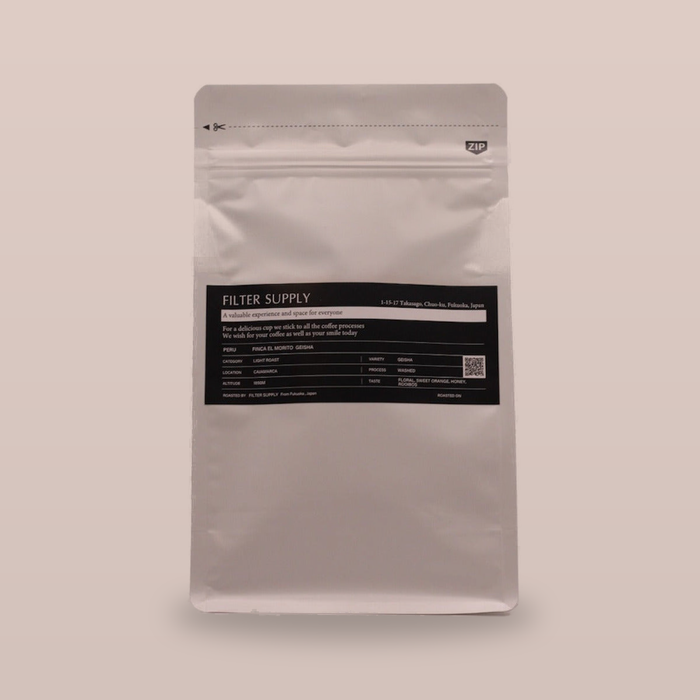 PERU FINCA EL MORITO GEISHA 浅煎り リフィルパック